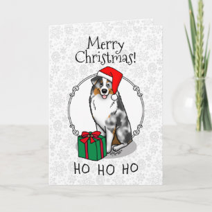 Jul Australian shepherd (blått blått grå/w 1) Kort