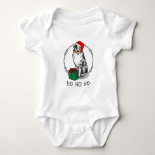 Jul Australian shepherd (blått blått grå/w 1) T Shirt