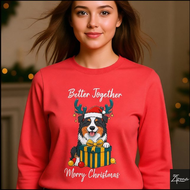 Jul Australiensisk Hund Ren Present Grafik T Shirt (Skapare uppladdad)