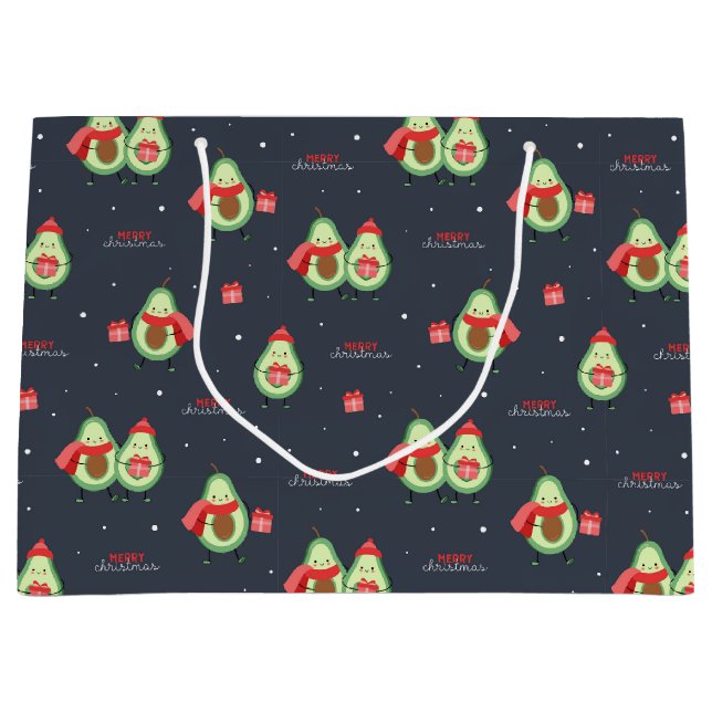 Jul Avocados Presentpåse (Framsidan)