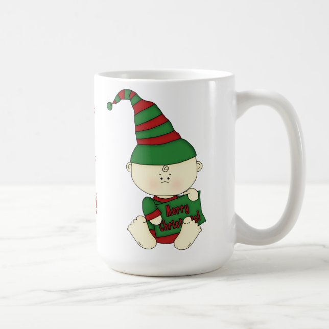 Jul Baby-Grönt+Red Mugg (Höger)