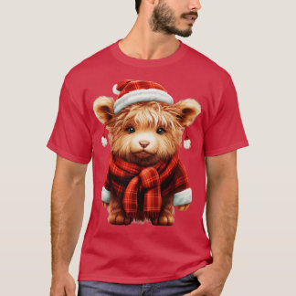 Jul Baby Highland Cow 4 T Shirt