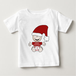 Jul Baby i Stocking Cap Tshirts och Gifts