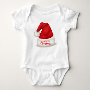 Jul Baby Jersey Bodykosti/Min första jul T-shirt