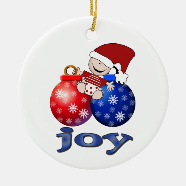 Jul Baby Joy Ornament (Framsidan)