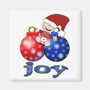 Jul Baby Joy Tshirts och presenter Magnet