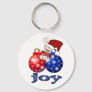 Jul Baby Joy Tshirts och presenter Nyckelring