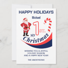 Jul Baby "Min första jul" Julkort