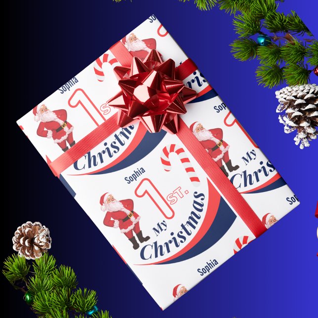 Jul Baby "Min första jul" Presentpapper (Skapare uppladdad)