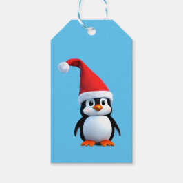 Jul baby Penguin Presentetikett