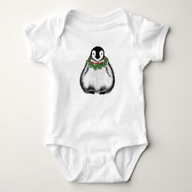Jul baby pingvin t shirt (Framsida)