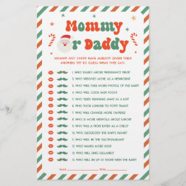 Jul Baby Shower gissar vem som spelar