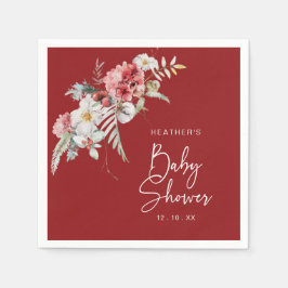 Jul Baby Shower Pappersservett