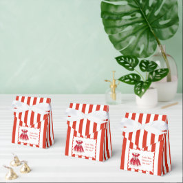 Jul Baby Shower | Santa Clothes Red & White Presentaskar