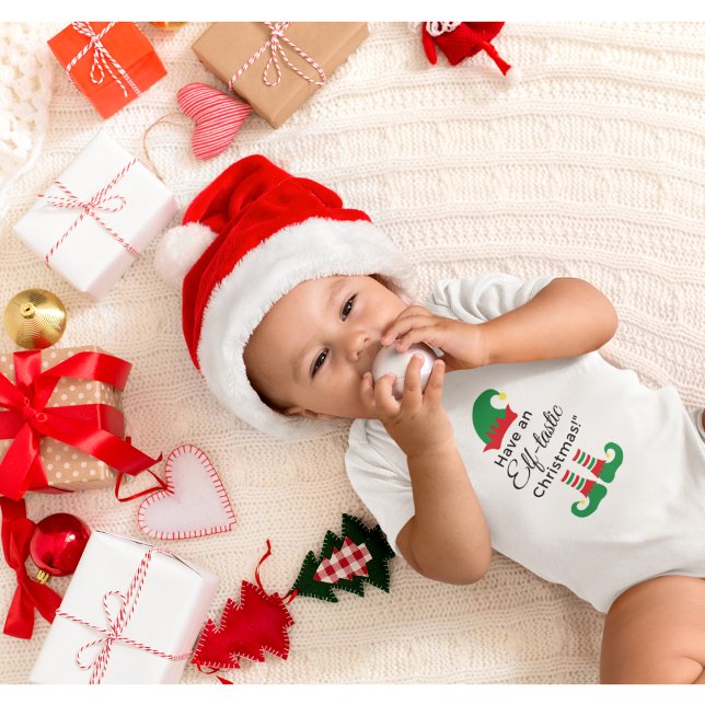 Jul Baby Sleeper - Elf-tastic! T Shirt (Skapare uppladdad)