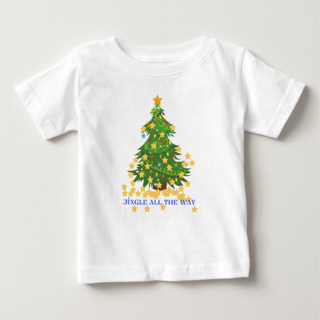 Jul baby T-Shirt (Framsida)