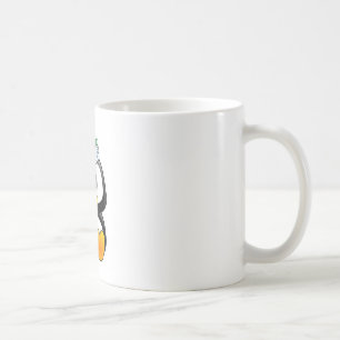 Jul Baby Tux Santa Hat Kaffemugg