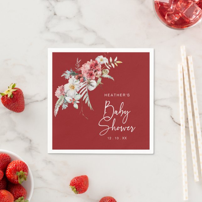 Jul Babyshower Pappersservett (Insitu)
