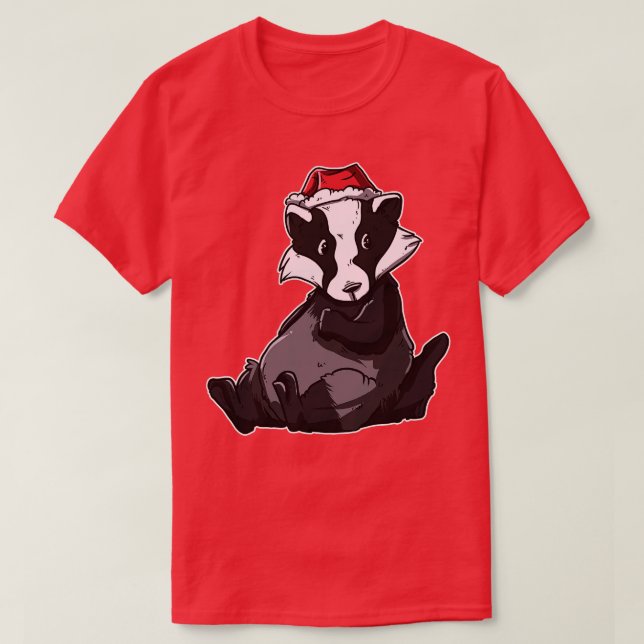 Jul Badger T Shirt (Design framsida)