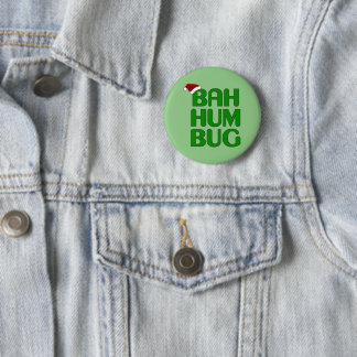 Jul Bah Humbug Shirt Art-Julafton Humbug Santa Knapp