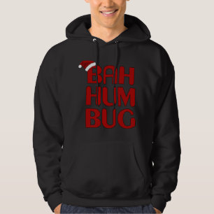 Jul Bah Humbug Shirt-Julafton Humbug Santa Hat Hoodie