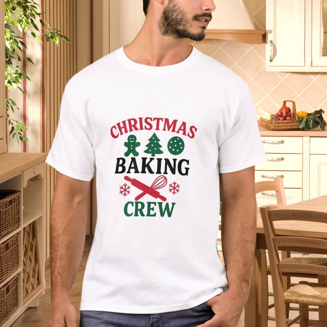 Jul Baking Crew Pappa T Shirt (Skapare uppladdad)