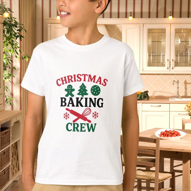 Jul Baking Crew-pojken T Shirt (Skapare uppladdad)