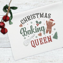 Jul Baking Queen Helgdag jul Kökshandduk
