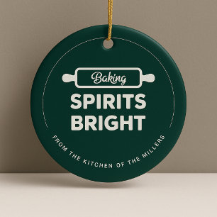 Jul Baking Spirits Bright Kitchen Ornament