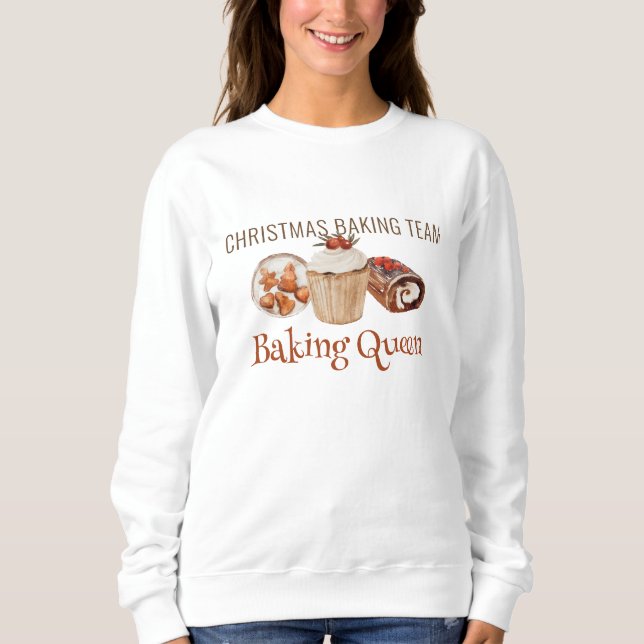 Jul Baking Team Baking Queen T-Shirt (Framsida)