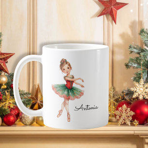 Jul Ballerina Girl Kaffemugg