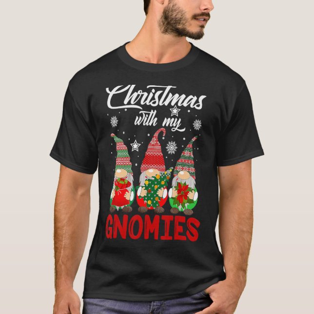 Jul bara med min Gnomies Pamajas Fam T Shirt (Framsida)