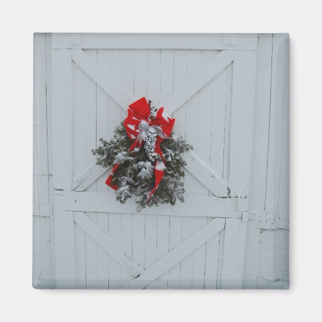 Jul Barn Door Magnet (Framsidan)