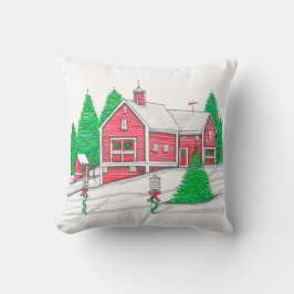Jul Barn Pillow Kudde