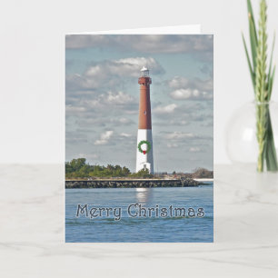 Jul Barnegat Lighthouse Helgkort
