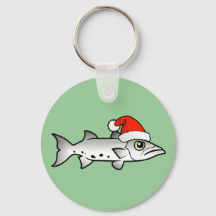 Jul Barracuda Santa Nyckelring