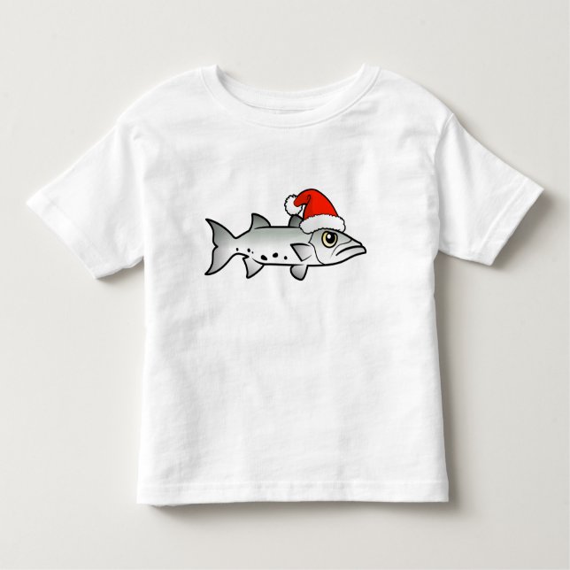 Jul Barracuda Santa T-shirt (Framsida)