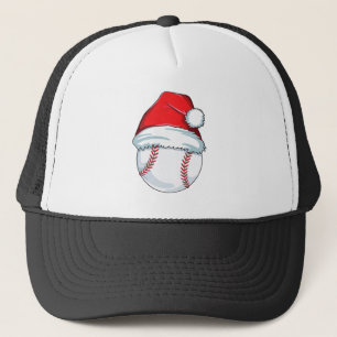 Jul Baseball För barn Manar Boll Santa Pajama Keps