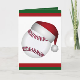 Jul Baseball Helgkort