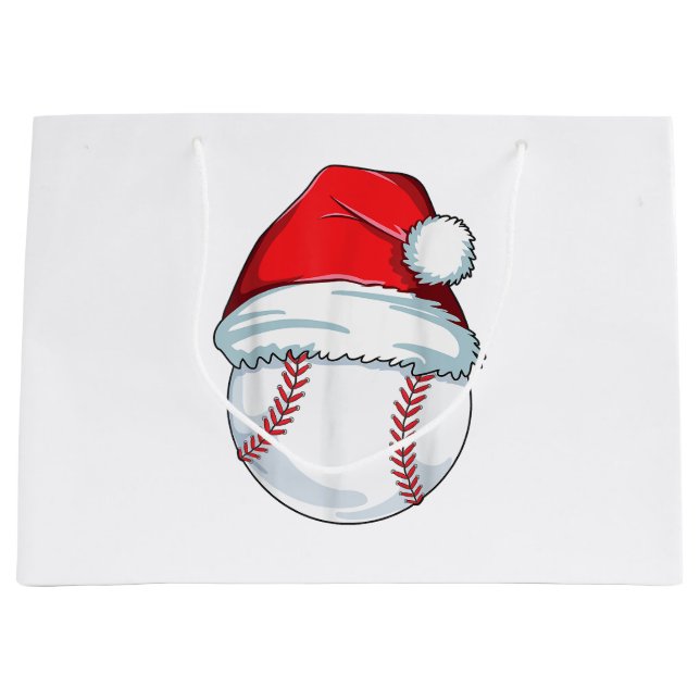 Jul Baseball Santa Hat Boll Kids Boys Manar (Framsidan)