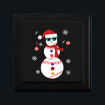 Jul Baseball Snögubbe Santa Hat Gift Minnesask<br><div class="desc">Jul Baseball Snögubbe Santa Hat Gift</div>