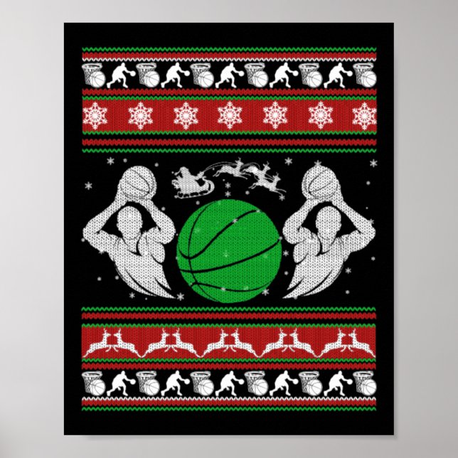 Jul Basketboll Presenter Poster (Framsidan)