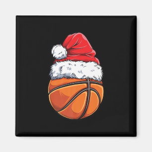 Jul Basketbollboll Tomtehatt Rolig Sport Xm Magnet