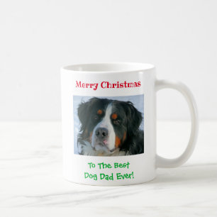 Jul, bästa Hund Pappa någonsin Pet Photo Kaffemugg