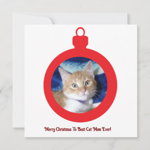 Jul, Bästa kattmamma någonsin, platt kort
