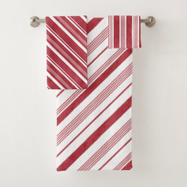 Jul Bathroom Tower Set Red Candy Rand