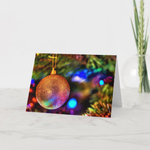 Jul Bauble Helgkort