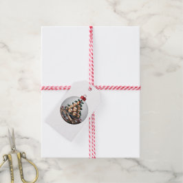 Jul Bauble Profiteroles Baker Presentetikett