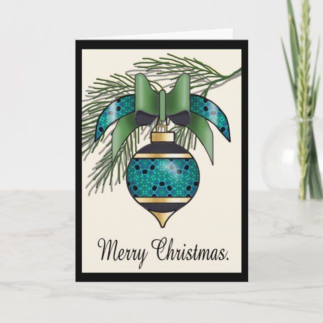 Jul Baubles - 02 Helgkort (Framsida)