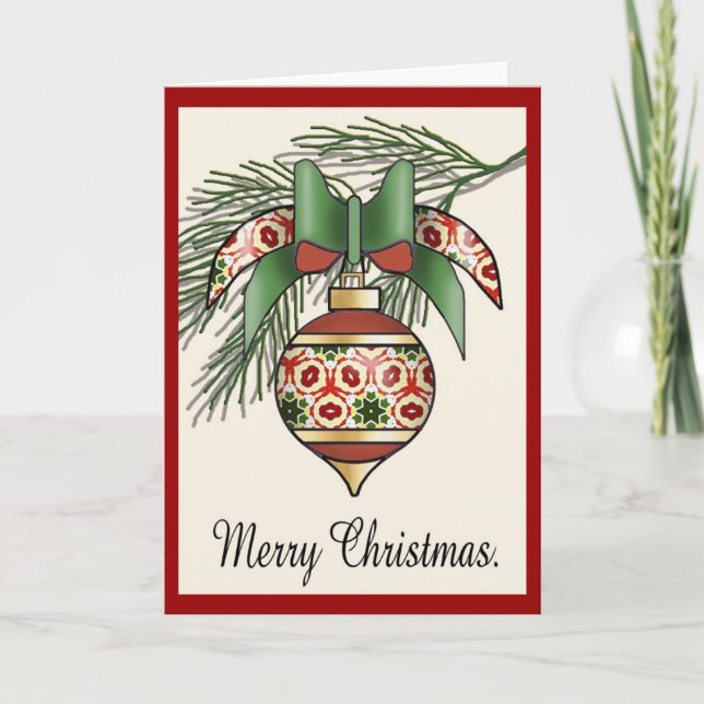 Jul Baubles - 08 Helgkort (Framsida)